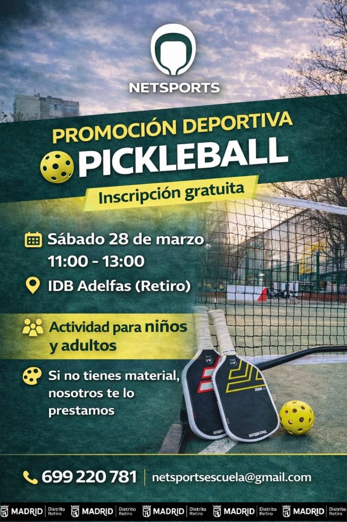 Puertas abiertas Pickleball Jornadas Pickleball